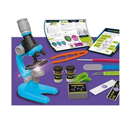 Kit scientifici e di esplorazione Lisciani Giochi, Microscopio Scientifico 1200 Ingrandimenti