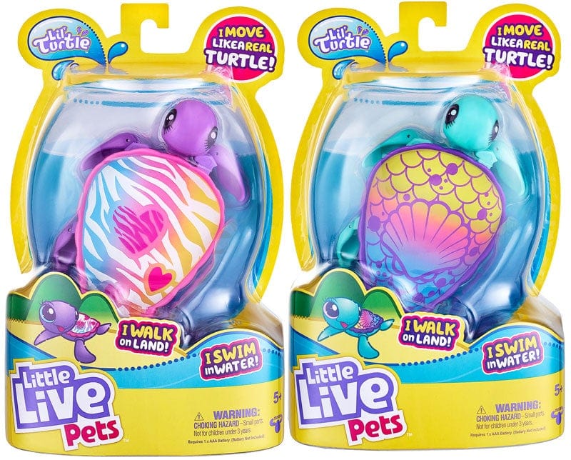 Giocattoli Little Live Pets Lil Tartarughe interattive Serie9