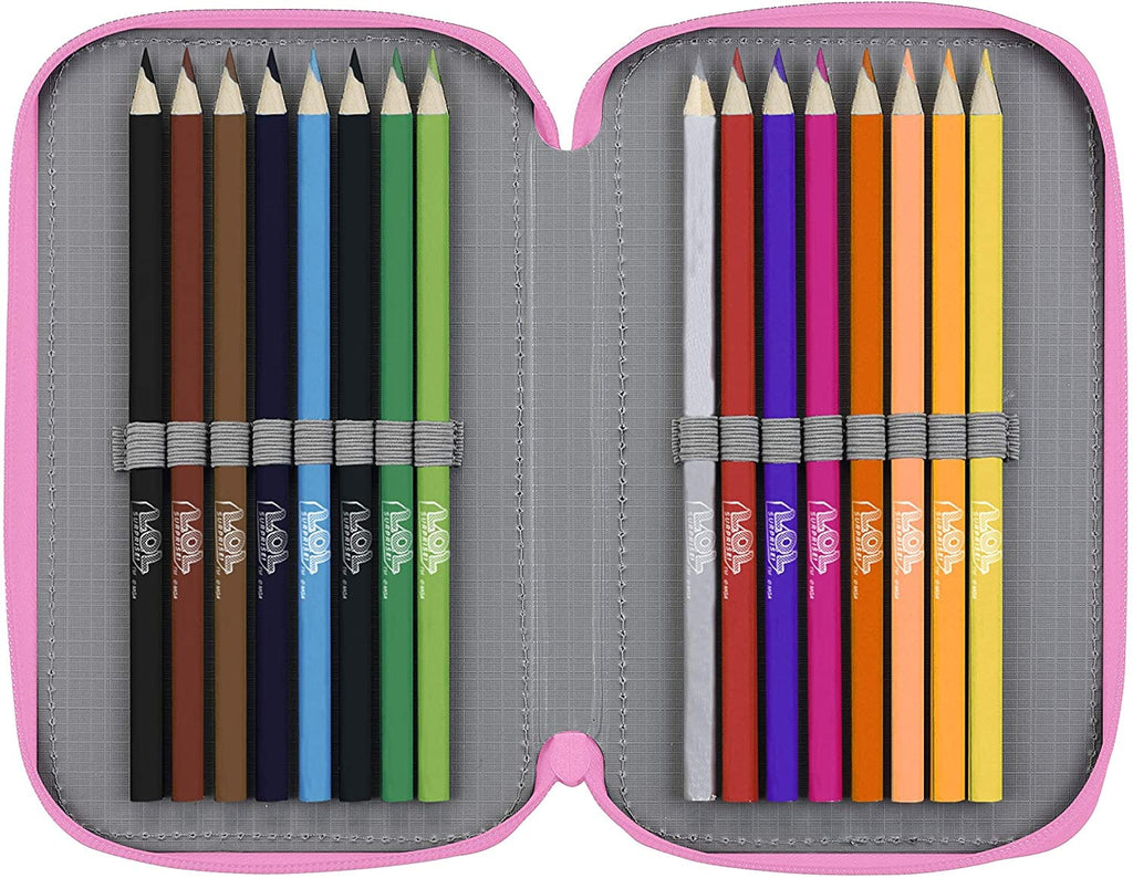Astuccio 3 scomparti Lol Surprise - Portacolori include 36 accessori - The Toys Store