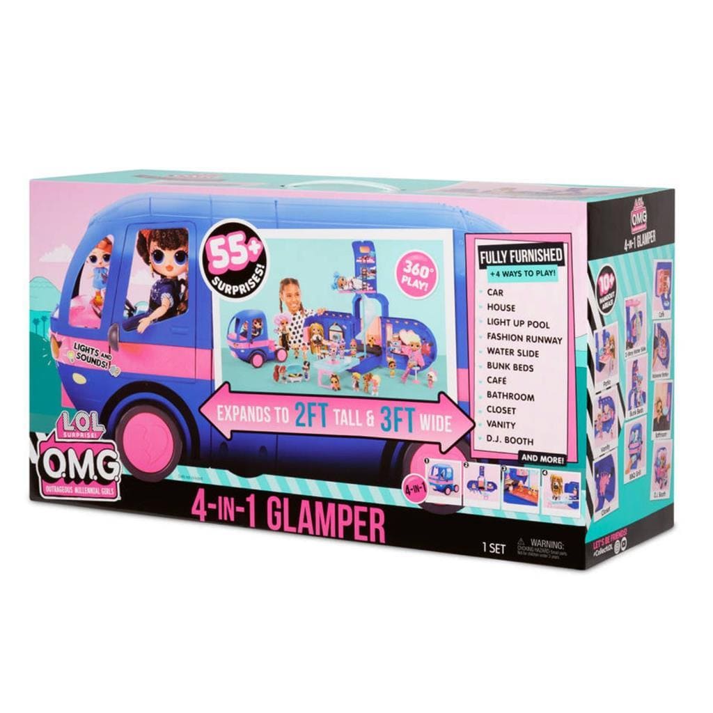 Lol Surprise Glamper 4 in 1, Nuovo Camper O.M.G - The Toys Store