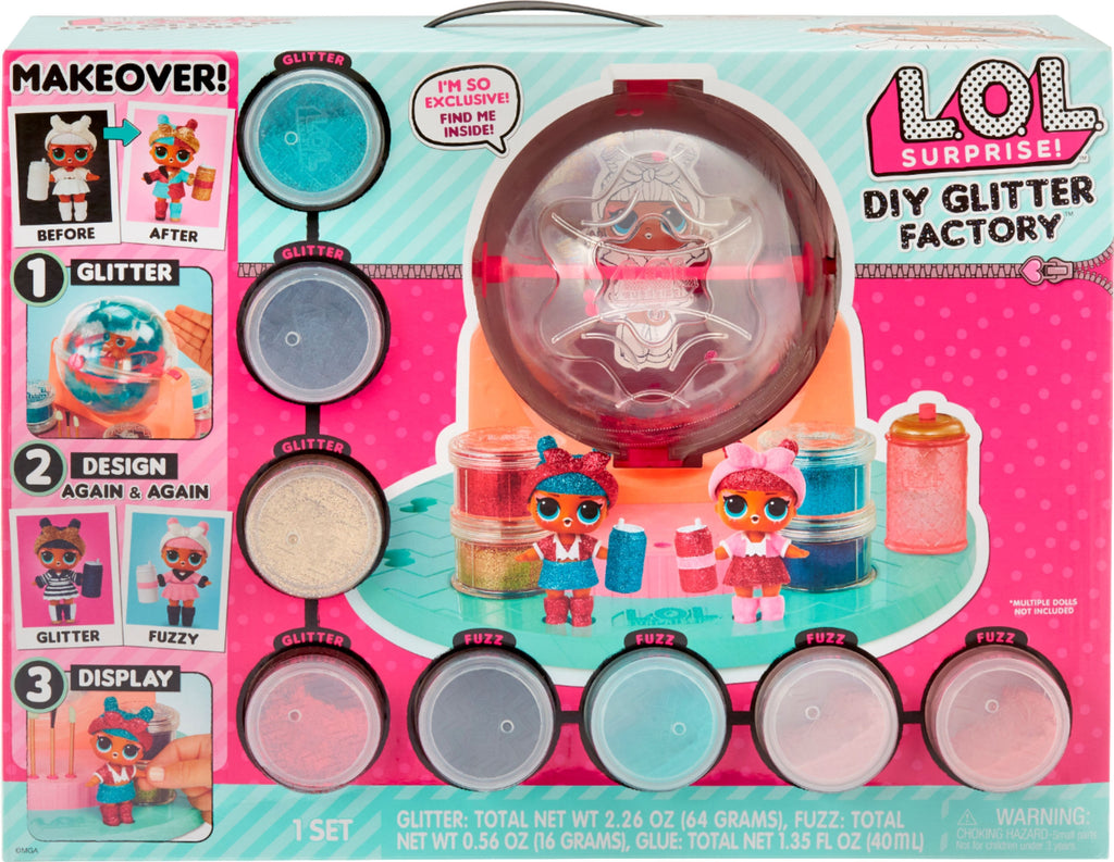 Lol Surprise Playset Diy Glitter Factory - The Toys Store