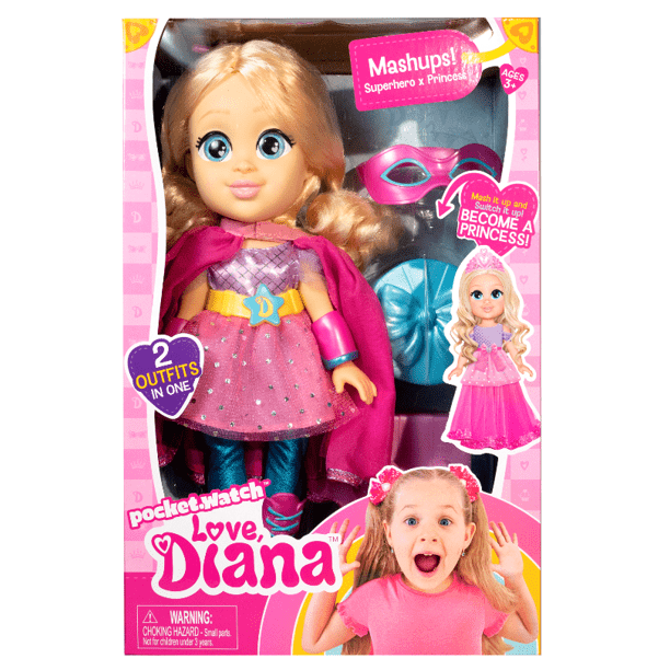 Love Diana Bambola Trasformazione 2 in 1 - The Toys Store