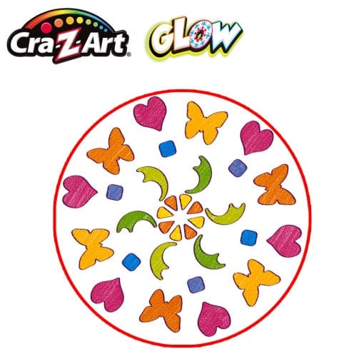 Gioco Creativo Set Mandala Glow in the Dark