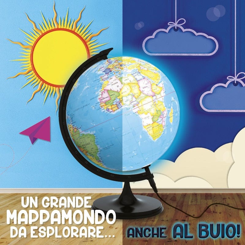 Giocattoli educativi Mappamondo Super Luminoso - Lisciani Giochi