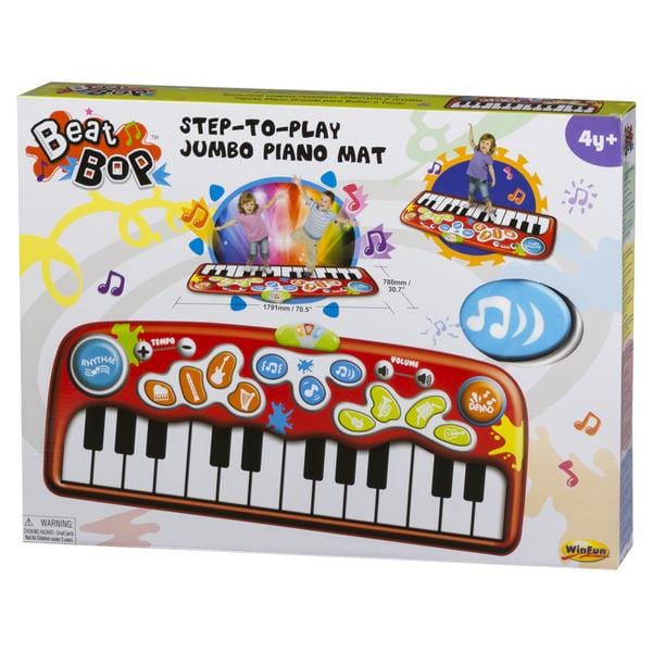 Enorme Pianola da Pavimento con Luci e Suoni (1,80 metri) - The Toys Store