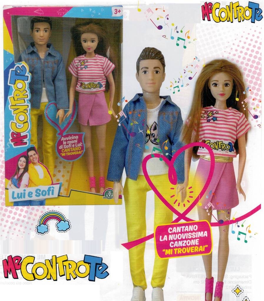 Me Contro Te Bambole Lui e Sofì Cantanti - The Toys Store