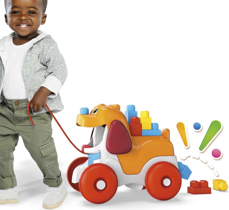 EGA Bloks Junior Builders, Secchiello con 180 Pezzi, Copatibile con EGA Bloks Junior Builders, Secchiello con 180 Pezzi, Copatibile con