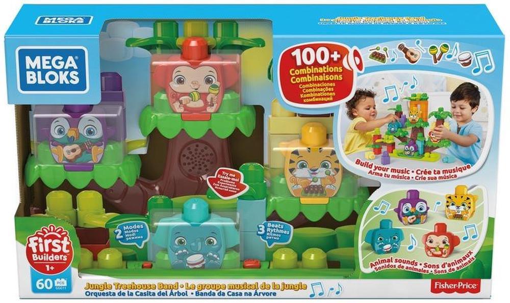 Mega Bloks Costruzioni Giungla Musicale con Animali - The Toys Store