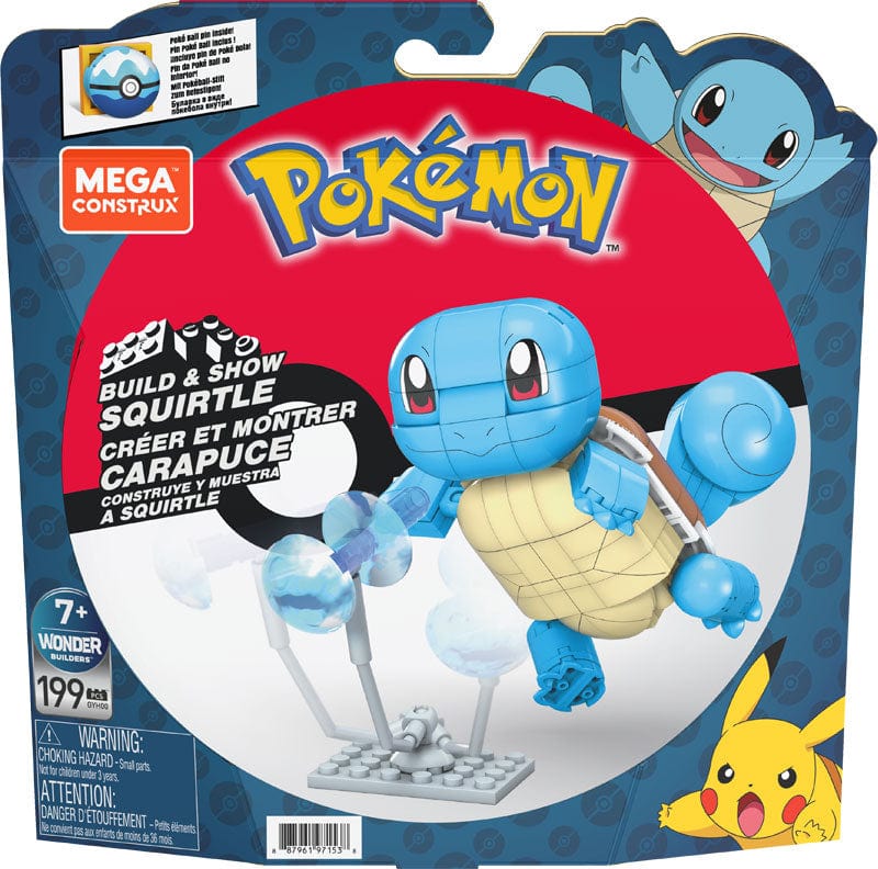 Giocattoli Mega Construx - Pokémon Costruzioni Squirtle