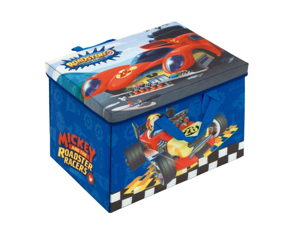 Scatole portagiochi Mickey Mouse Scatola Contenitore Topolino Trasformabile in Tappeto Gioco
