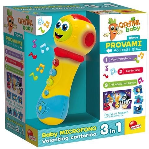 Baby Carotina | Microfono Valentino Canterino 3in1 - The Toys Store