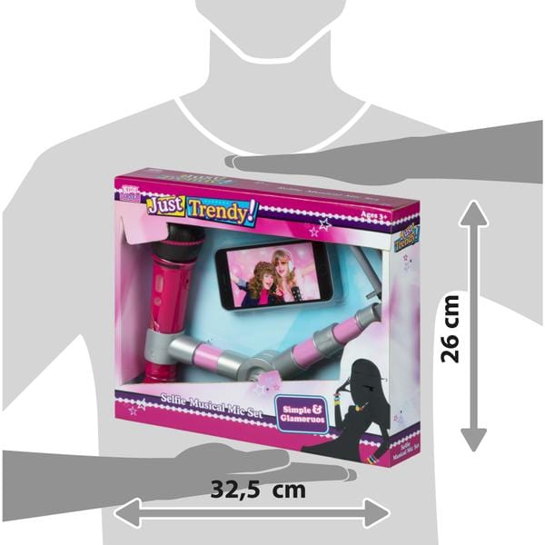 Microfono Karaoke Bambina Selfie con Effetti Sonori - The Toys Store