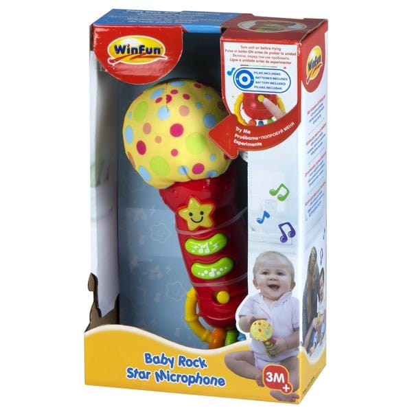 Microfono per Neonati, Giocattolo Musicale con Luci +3Mesi - The Toys Store