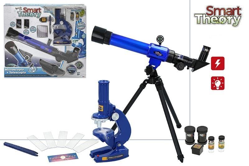 Set Telescopio E Microscopio, Articoli Per Ufficio, Cartacei - Foto 2
