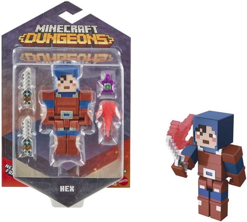 Minecraft Personaggi Dungeons con Accessori - The Toys Store