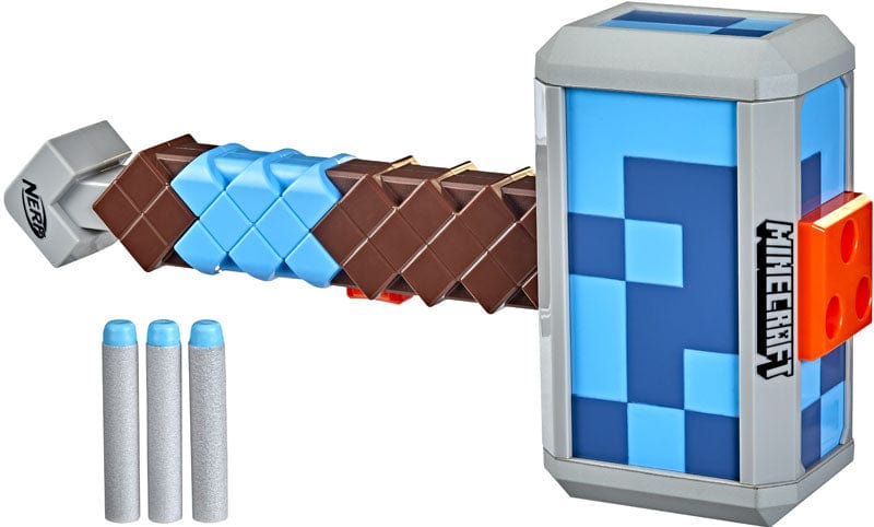 Gadget e armi giocattolo Nerf Minecraft Stormlander Martello
