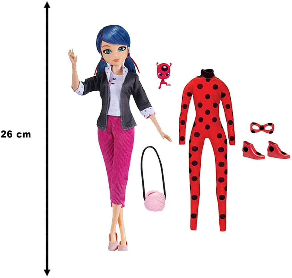 Miraculous Ladybug Bambola Marinette più Trasformazione - The Toys Store