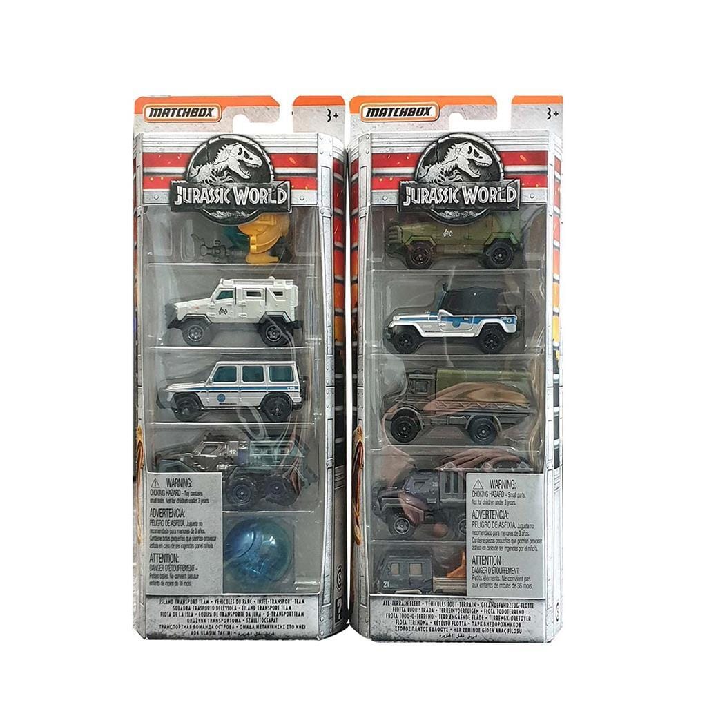 Jurassic World set da 5 Auto - The Toys Store