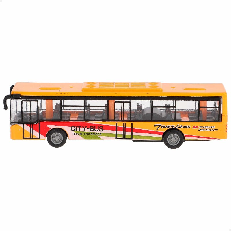 Modellino Autobus in metallo | Pullman a frizione - The Toys Store
