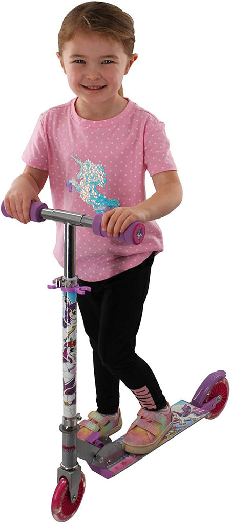 Monopattino Unicorno con Ruote Luminose - The Toys Store