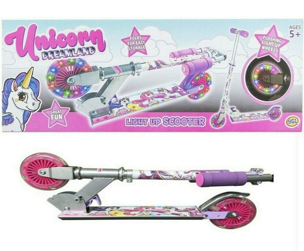 Monopattino Unicorno con Ruote Luminose - The Toys Store