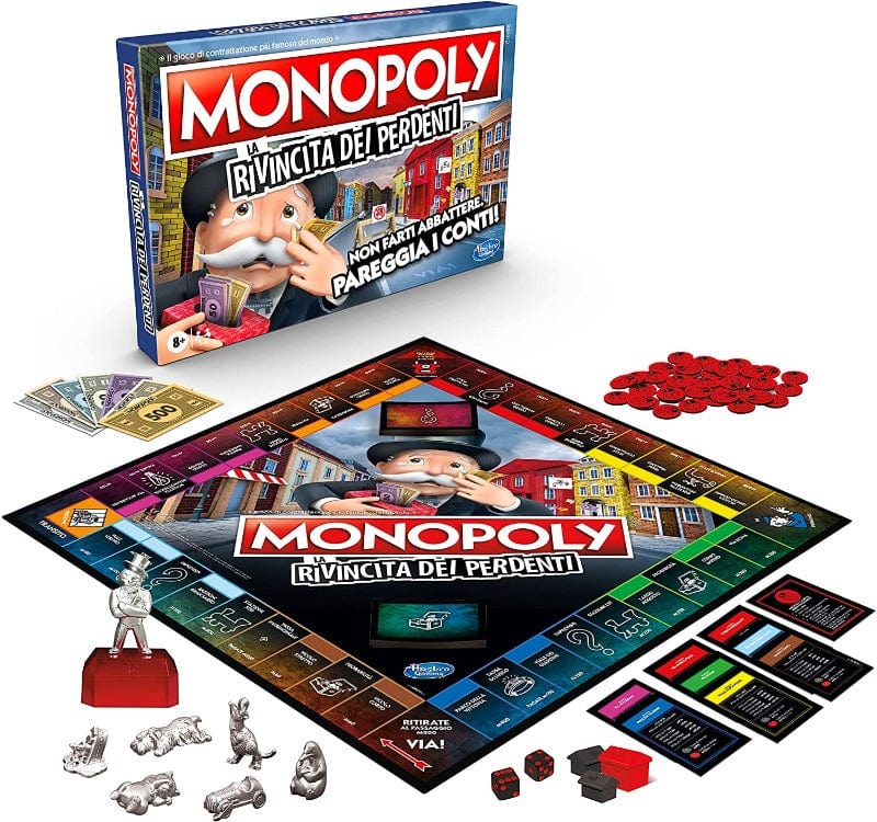 Giochi di società Monopoly La rivincita dei perdenti, Gioco di Società Hasbro Gaming