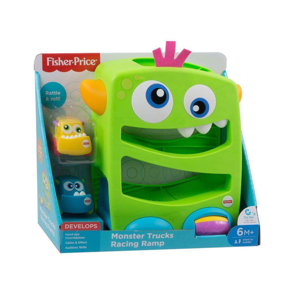 fisher price monsters Fisher Price Monster with Ramp and Vehicles +6 months – The Toys Store