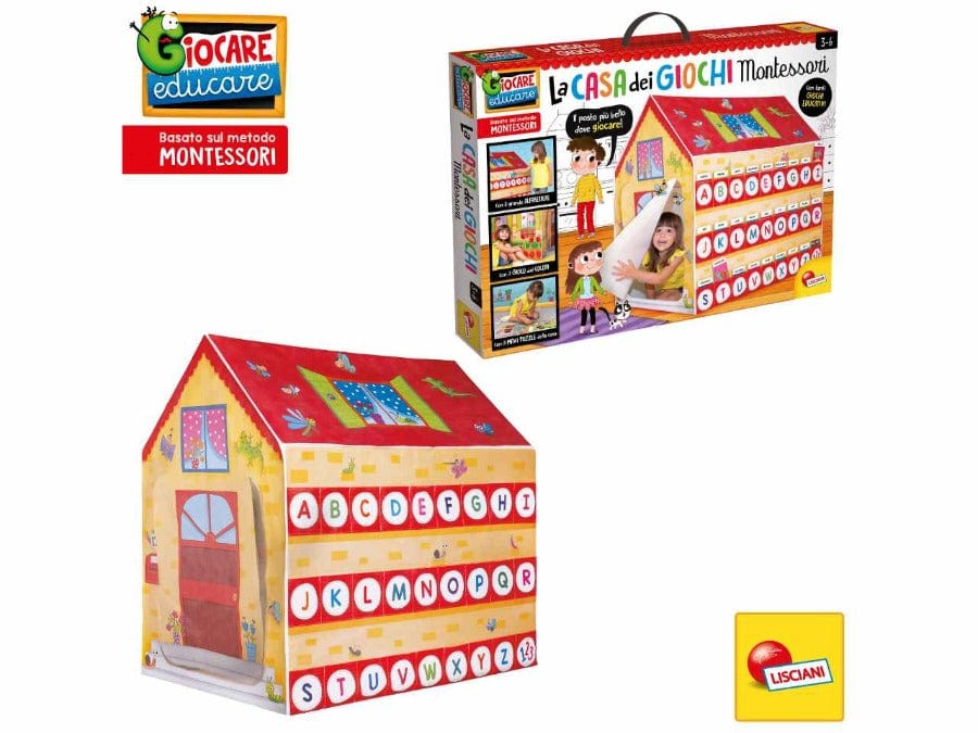 Giochi e giocattoli Montessori Casa dei Giochi Educativi, Lisciani Giochi