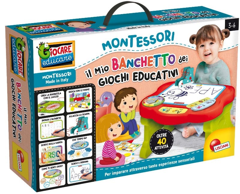 Giocattoli Prescolari Montessori, Il Mio Banchetto dei Giochi Educativi - Lisciani