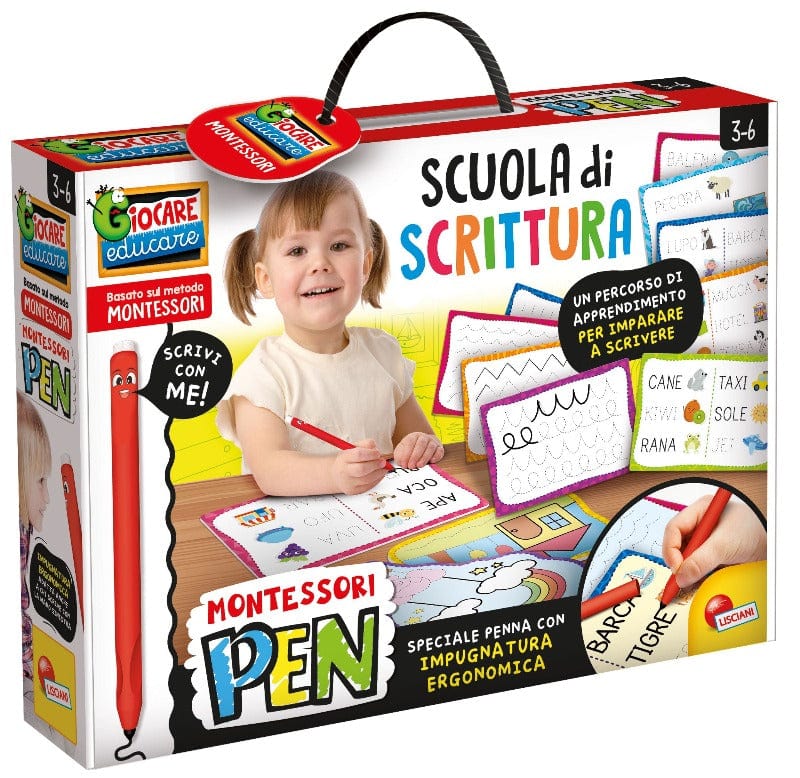 Giocattoli educativi Montessori Pen, Super Scuola di Scrittura