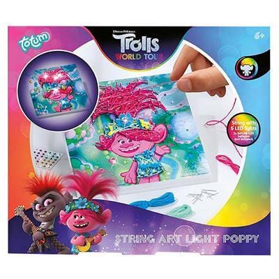 String Art Poppy | Set Decoro con Led Trolls - The Toys Store