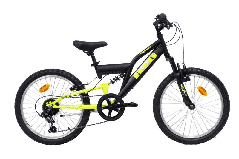 Mountain Bike Bambino 20 Pollici Ammortizzata, Cambio Shimano Età 810