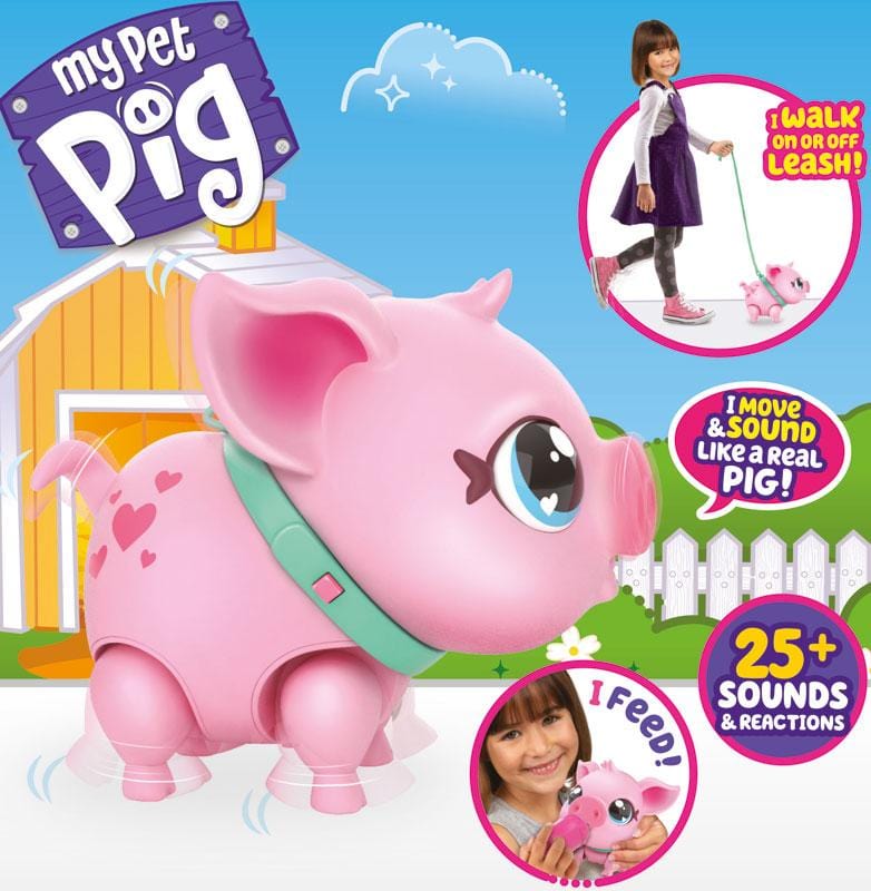 My Pet Piggly | Maialino Interattivo - The Toys Store