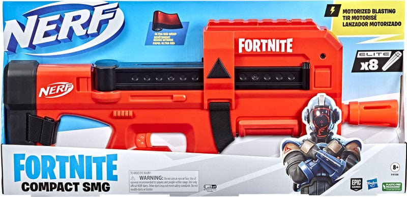 Nerf Fortnite Compact SMG Blaster Motorizzato – The Toys Store