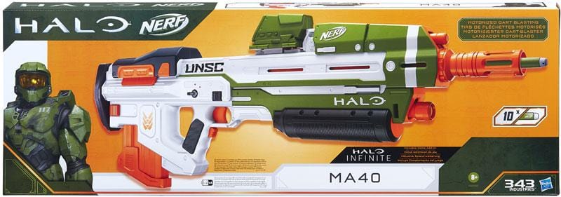 Nerf Halo MA40 Fucile Motorizzato - The Toys Store