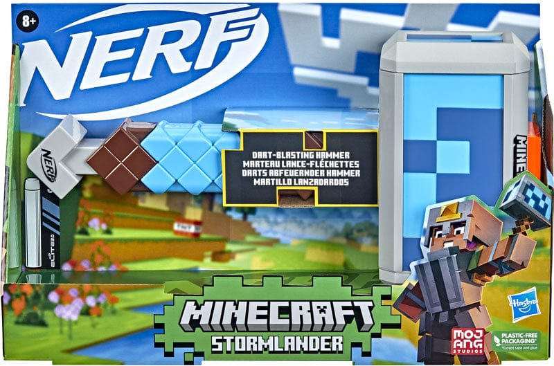 Gadget e armi giocattolo Nerf Minecraft Stormlander Martello