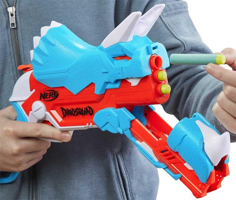 Fucile Nerf Dinosquad Tricera-Blast - The Toys Store