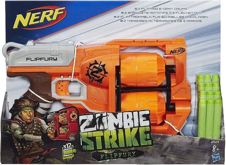 Nerf Zombie Strike - Fucile FlipFury - The Toys Store