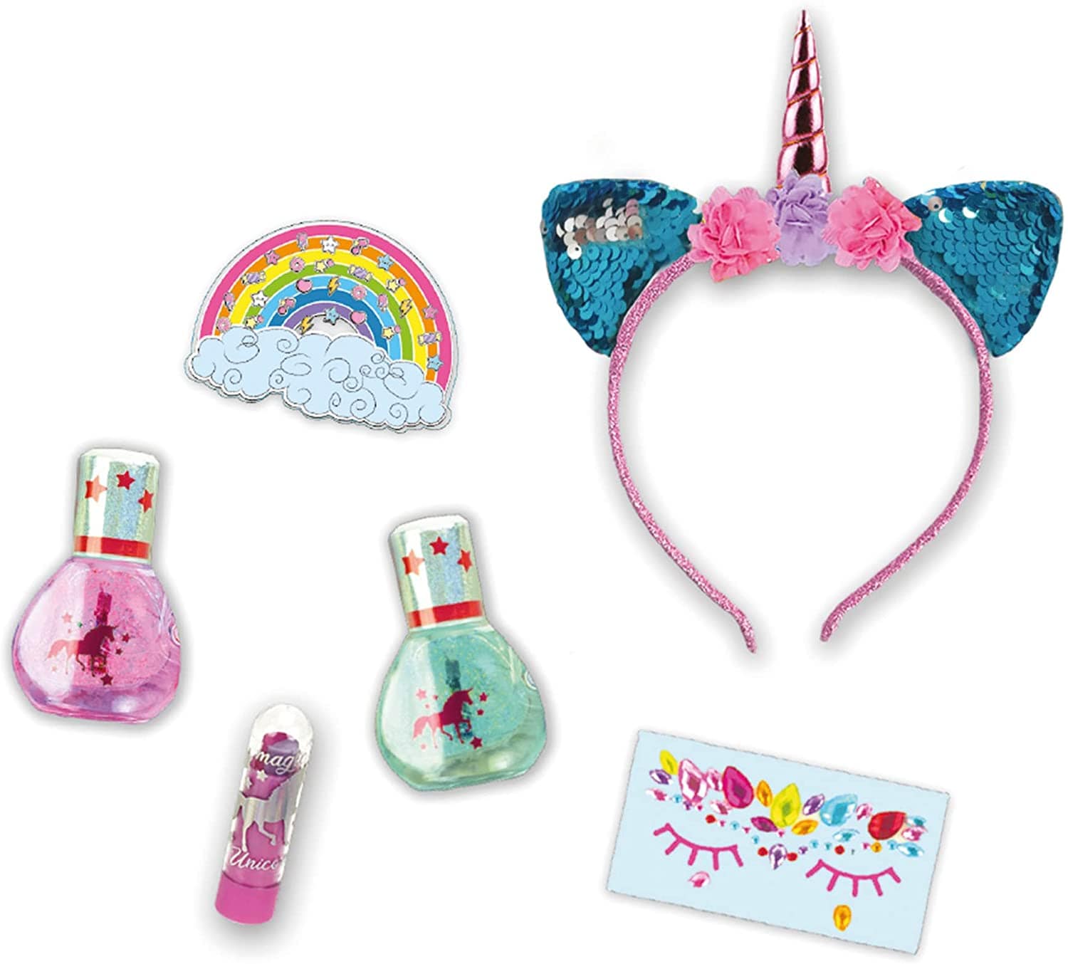 Nice set Make Up con Cerchietto Unicorno Girabrilla – The Toys Store