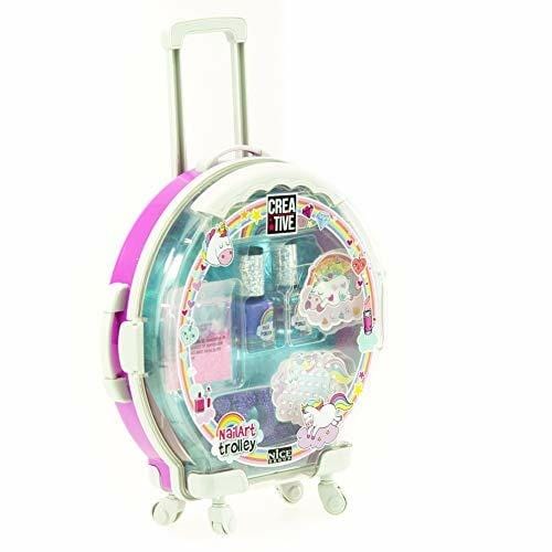 Giochi e giocattoli Nice Trousse per Bambine con Trolley Unicorno