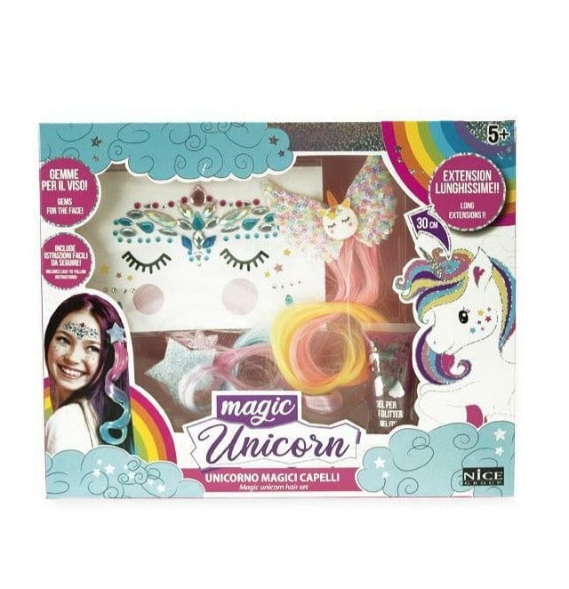 Giochi e giocattoli Nice Set Decora Capelli Unicorno per Bambine