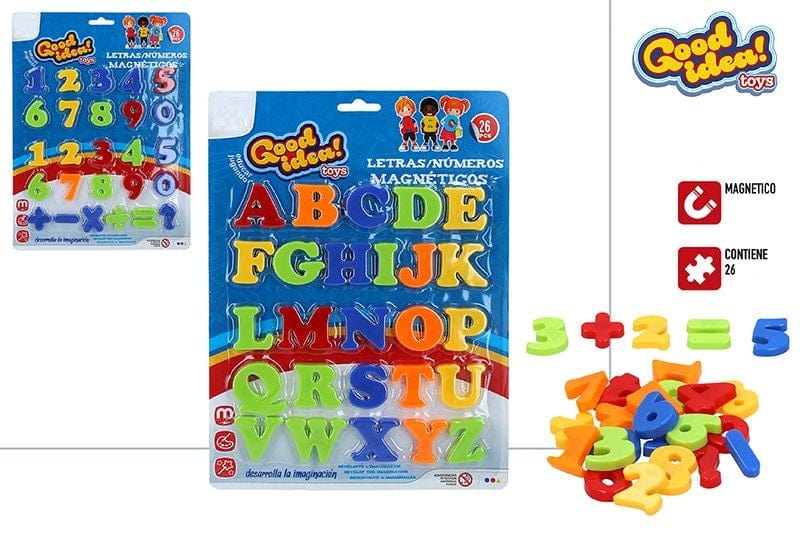 Numeri e Lettere Magnetiche, Calamite Educative – The Toys Store
