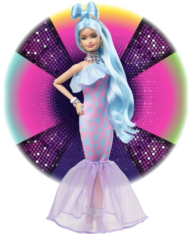 Barbie Barbie Extra dai Capelli Azzurri con Gattino e Tanti Accessori alla Moda Barbie Extra dai Capelli Azzurri con Gattino e 30 Accessori 