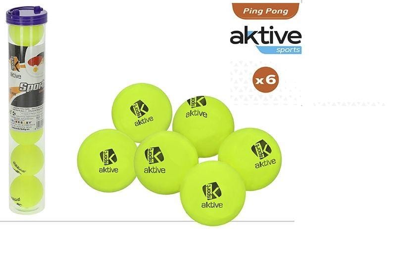 Palline da Ping Pong in Blister da 6 - The Toys Store