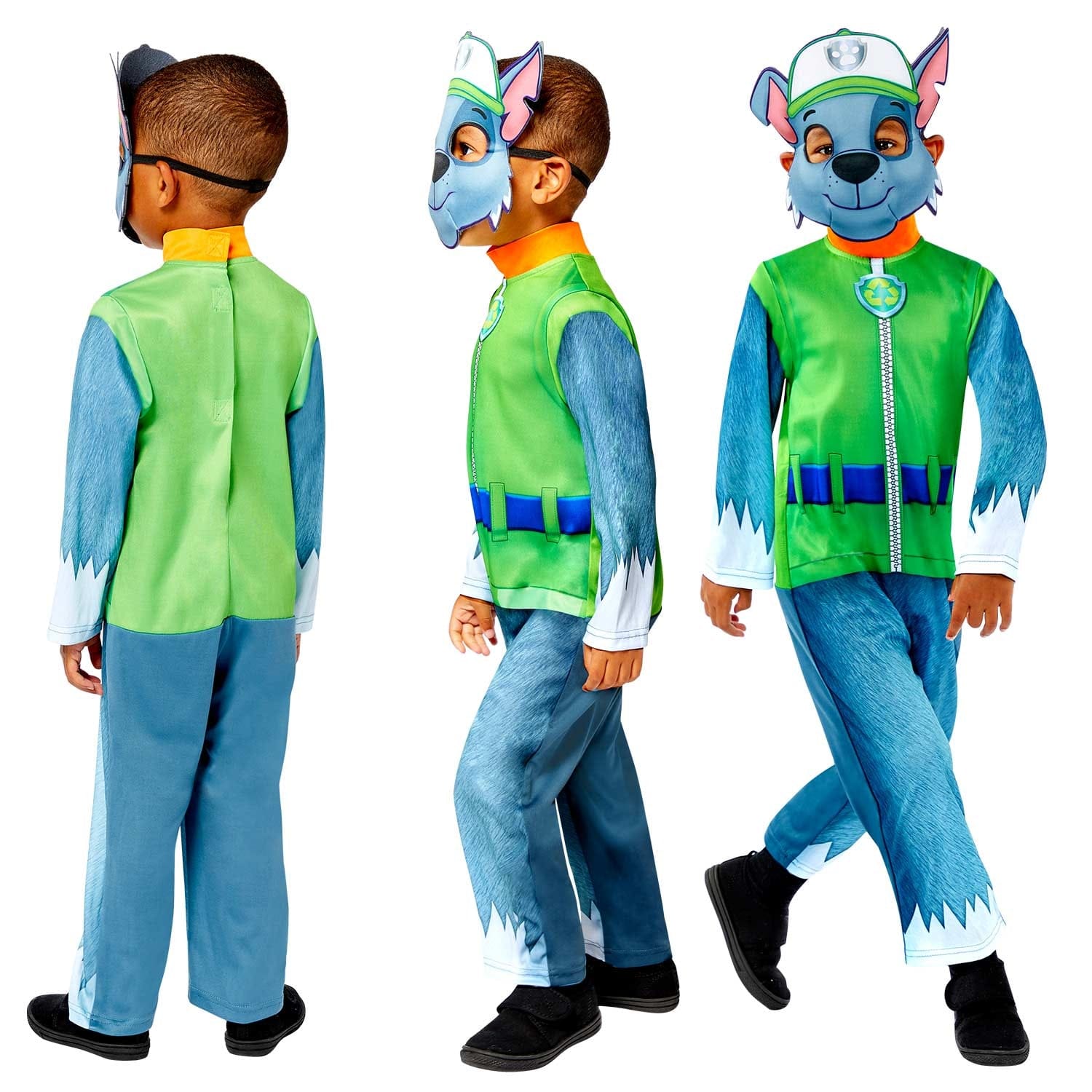 Paw Patrol Costume Rocky travestimento – The Toys Store