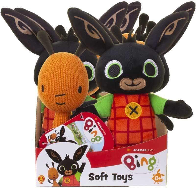 Peluche Bing, Flop, Sula e Charlie da 20 cm - The Toys Store