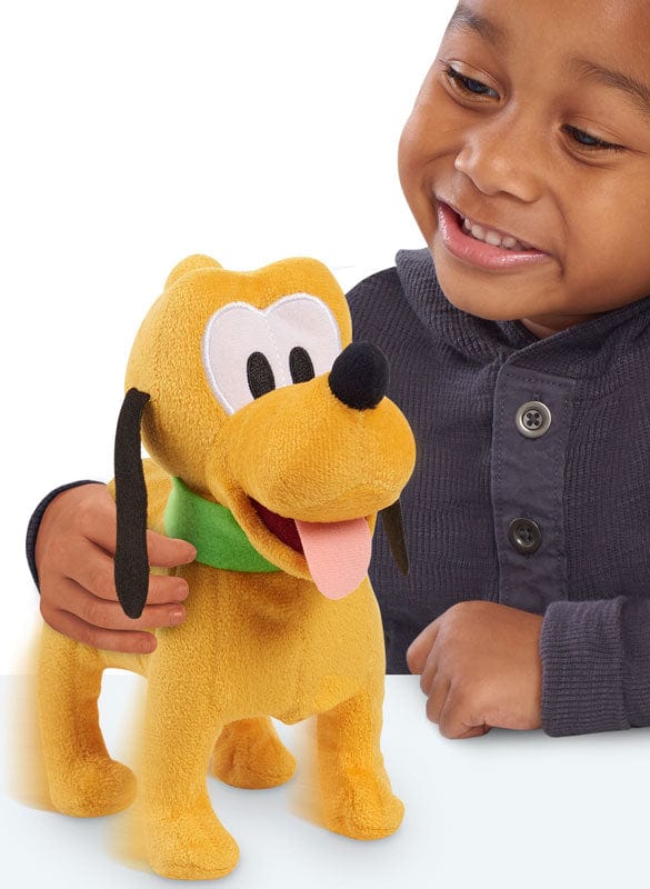 Animali Interattivi Disney Pluto Interattivo, Peluche che Cammina, Abbaia e Scodinzola