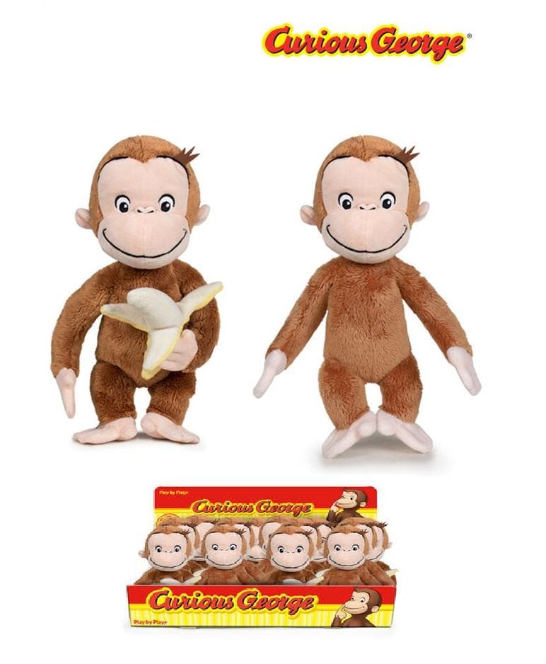 Peluche Curioso come George 18cm – The Toys Store