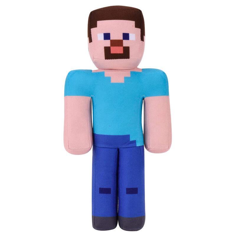 Giocattoli Peluche Minecraft Steve e Alex da 35cm