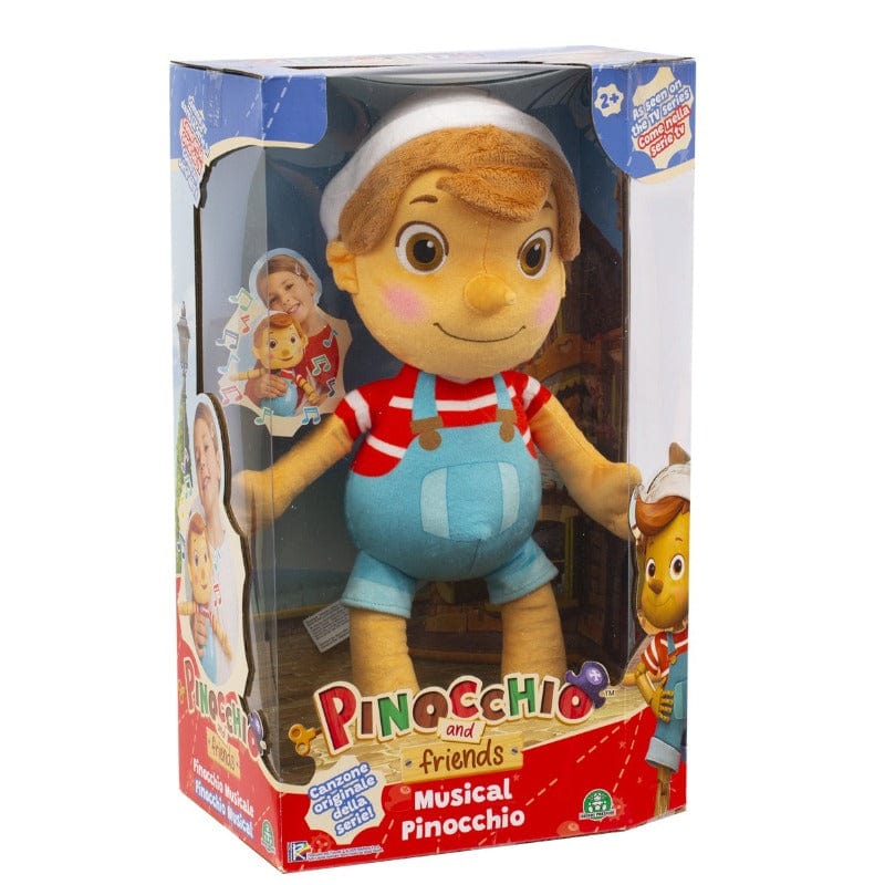 peluche Pinocchio Peluche Musicale da 36cm